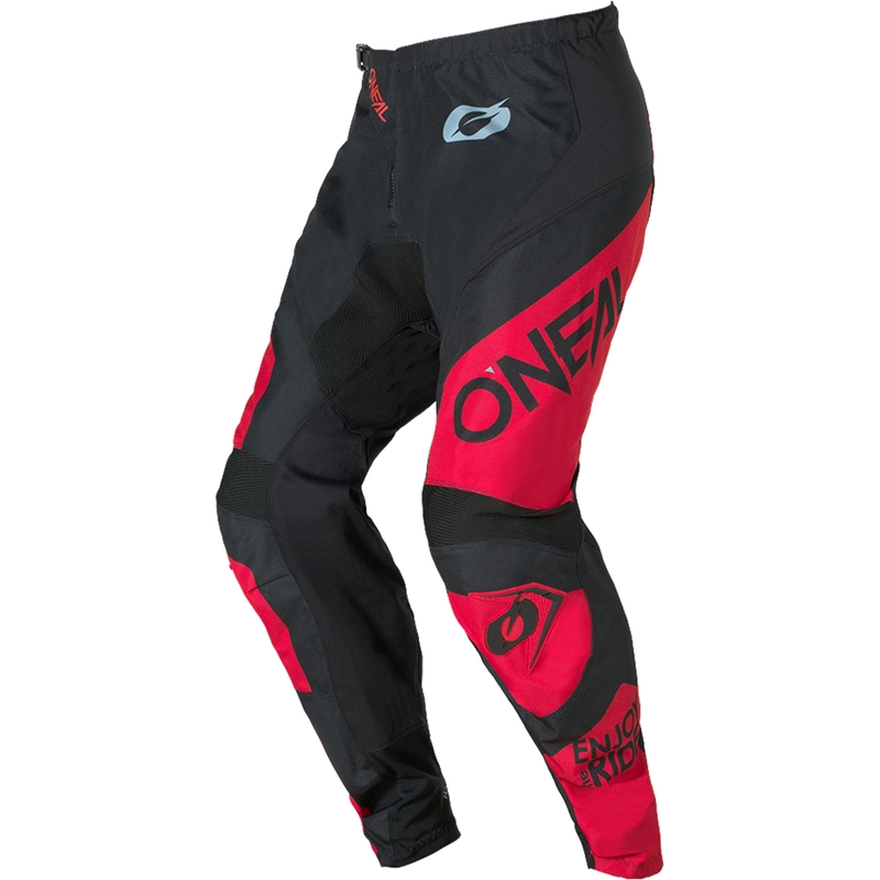 Motokrosové nohavice O´Neal Element Racewear čierno-červené