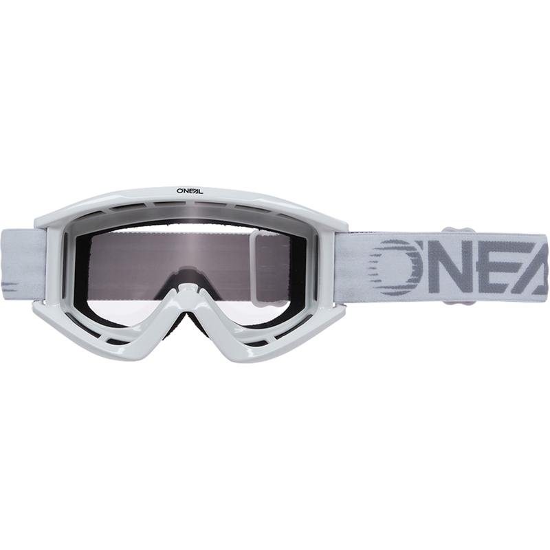 Motokrosové okuliare O´Neal B-Zero biele (číre plexi)