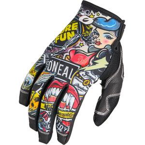 Motokrosové rukavice O´Neal Mayhem Crank multi color