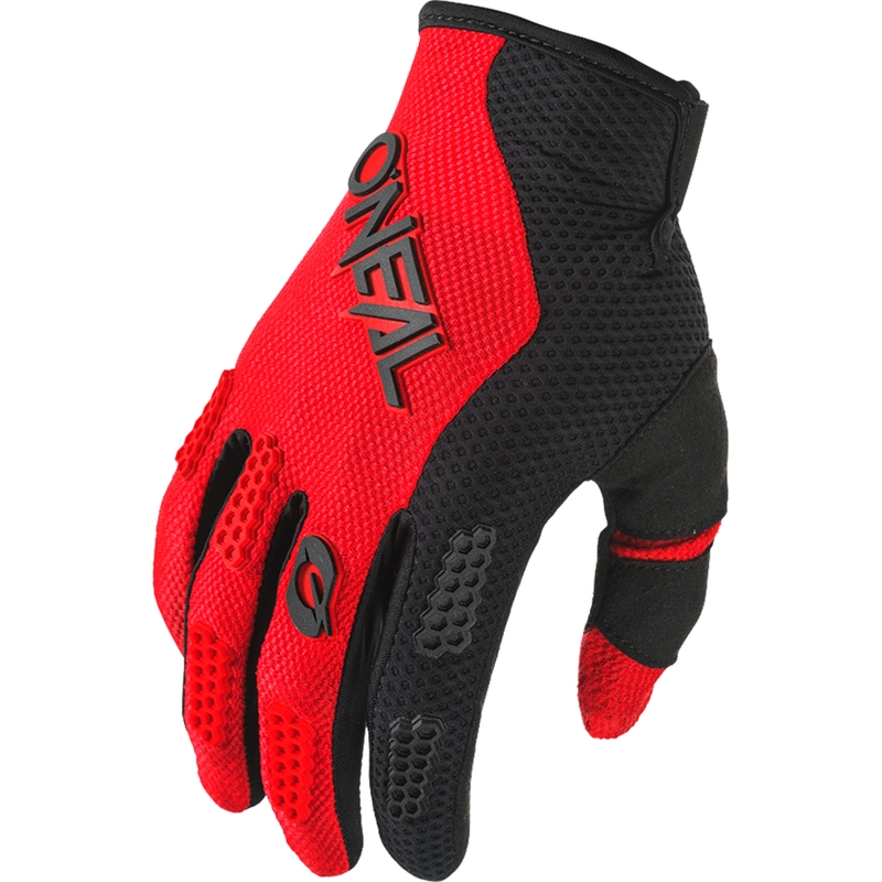 Motokrosové rukavice O´Neal Element Racewear čierno-červené