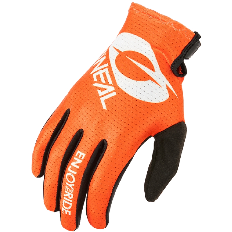 Motokrosové rukavice O´Neal Matrix Stacked oranžovo-biele