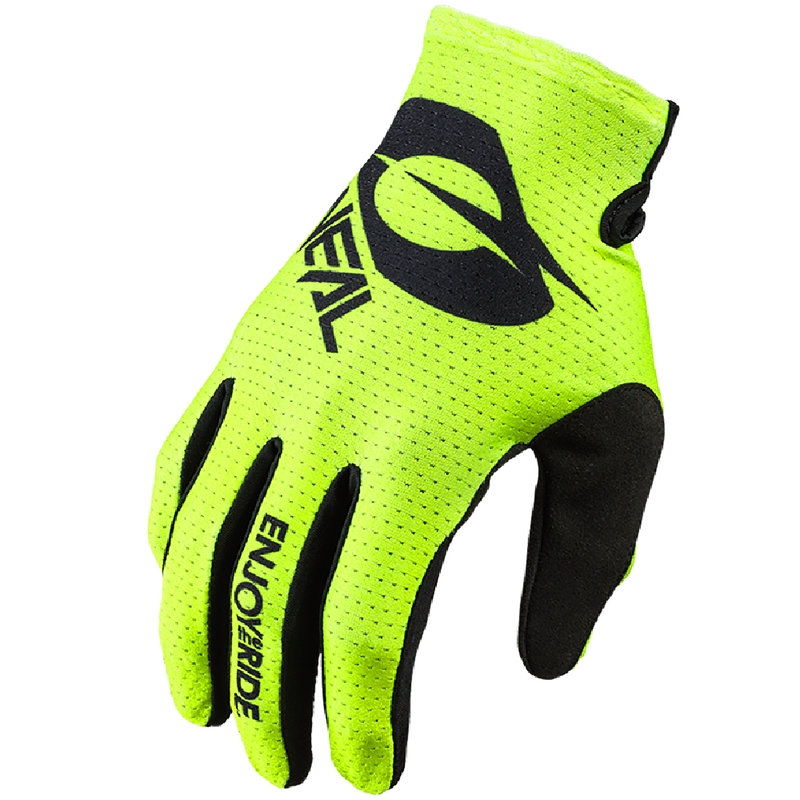 Motokrosové rukavice O´Neal Matrix Stacked fluo žlté