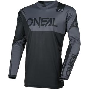 Detský motokrosový dres O'Neal Element Racewear čierno-sivý