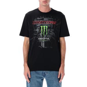 Tričko Ducati Corse Monster Energy čierne