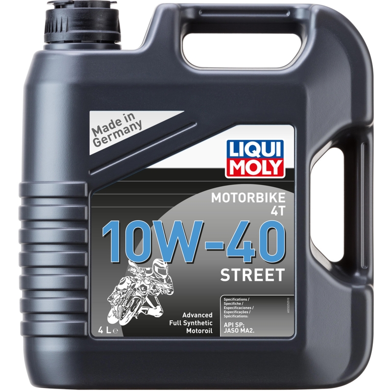 Polosyntetický motorový olej LIQUI MOLY Motorbike 4T 10W40 Street 4 l