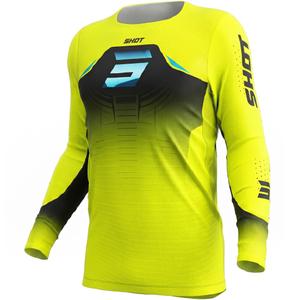 Motokrosový dres Shot Aerolite Phase fluo žltý