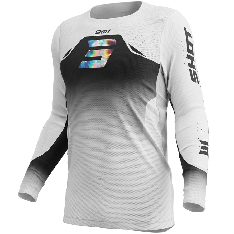 Motokrosový dres Shot Aerolite Phase biely