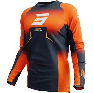 Motokrosový dres Shot Devo Future modro-oranžový