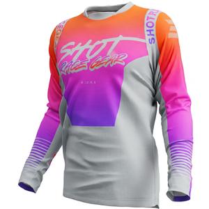 Motokrosový dres Shot Devo Montana fialový