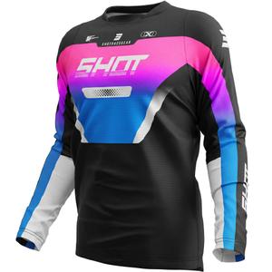 Motokrosový dres Shot Devo Struck ružový