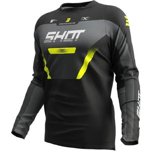 Motokrosový dres Shot Devo Struck sivý
