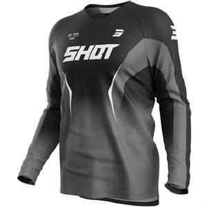 Motokrosový dres Shot Draw Clash čierny