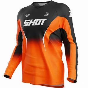 Motokrosový dres Shot Draw Clash oranžový