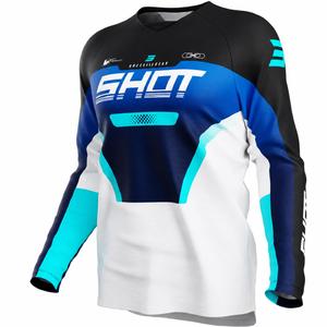 Detský motokrosový dres Shot Draw Struck modrý
