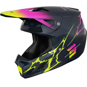 Motokrosová prilba Shot Speed Rac perleťovo modrá