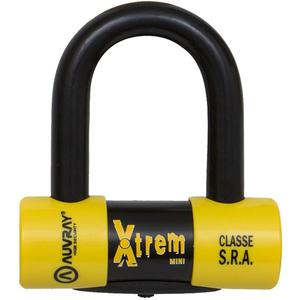 Zámok na brzdový kotúč Auvray XTREM Mini 16 mm žltý