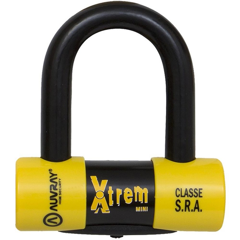 Zámok na brzdový kotúč Auvray XTREM Mini 16 mm žltý