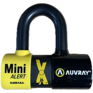 Zámok na brzdový kotúč Auvray XTREM Mini Alert s alarmom čierny