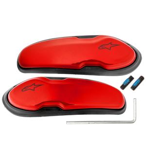 Slidery pre topánky Alpinestars Supertech R/SMX PLUS/SMX-6/SMX S a SMX-1 R červené