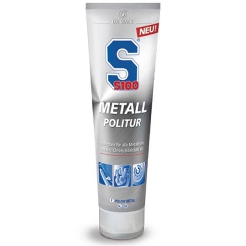 Leštenka na chróm, hliník a kovové povrchy S100 100 ml