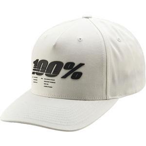 Šiltovka 100% Staunch Snapback biela