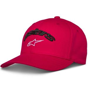 Šiltovka Alpinestars Arcstars Flexback červená