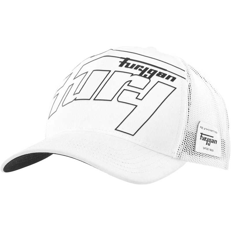 Šiltovka Furygan Trucker Rage bielo-čierna