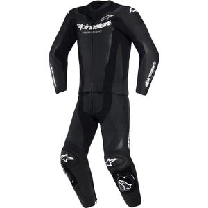 Dvojdielna kožená kombinéza Alpinestars GP Force V2 čierno-biela