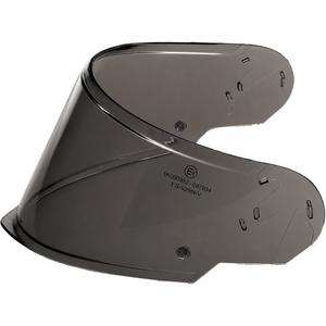 Plexi pre helmy Cassida Modulo 2.1 Plus Carbon s prípravou pre Pinlock dymové
