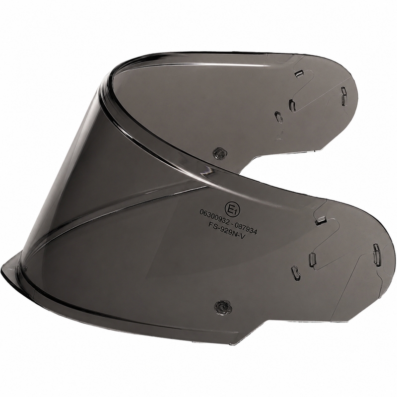Plexi pre helmy Cassida Modulo 2.1 Plus Carbon s prípravou pre Pinlock dymové