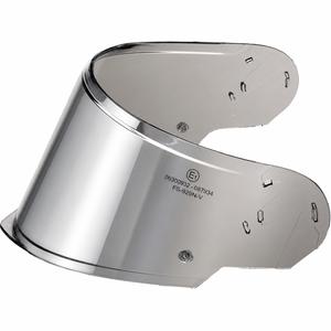 Plexi pre helmy Cassida Modulo 2.1 Plus Carbon s prípravou pre Pinlock zrkadlové chrómové