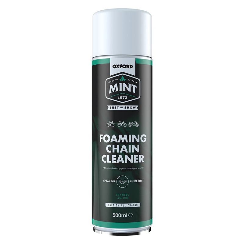 Penový čistič reťazí moto/cyklo MINT 500 ml