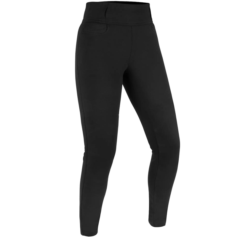Dámske skrátené legíny na motorku Oxford Super Leggins 3.0 čierne
