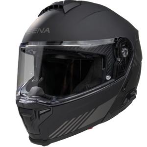 Výklopná helma na motorku s headsetom SENA Specter matná čierna