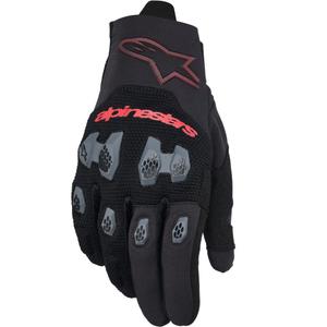 Motokrosové rukavice Alpinestars PRO-DURA čierno-červené