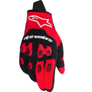 Motokrosové rukavice Alpinestars PRO-DURA červeno-čierne