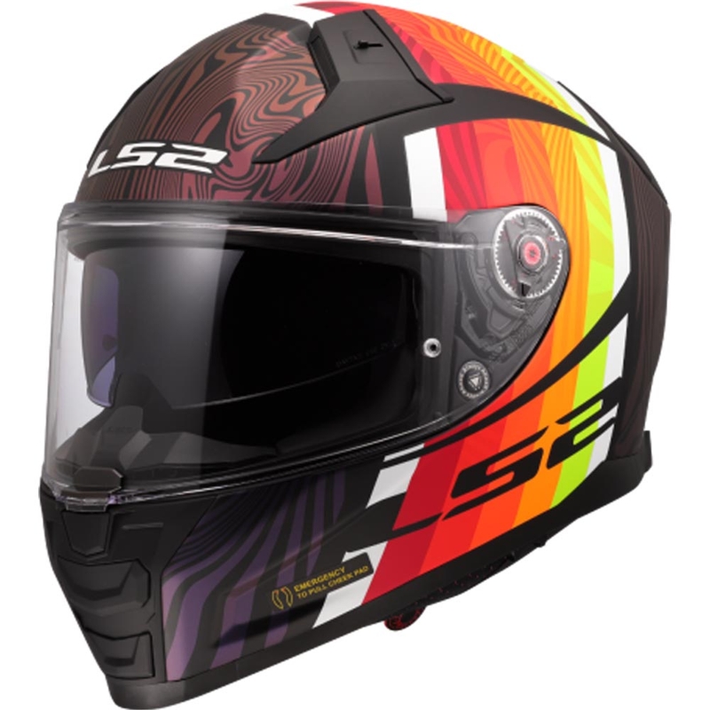 Integrálna prilba na motorku LS2 FF811 Vector II Freedom čierna chameleón