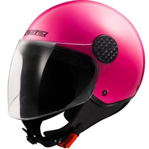 Otvorená prilba na motorku LS2 OF558 Sphere Lux II Solid fluo ružová