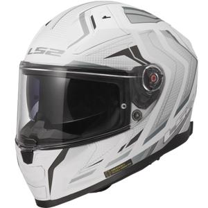 Integrálna helma na motorku LS2 FF811 Vector II Alizer matná biela