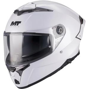 Integrálna helma na motorku MT Thunder 4 R Pure A0 biela