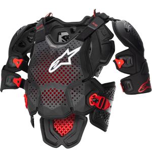 Chránič tela Alpinestars A-10 2 čierno-antracitovo-červený