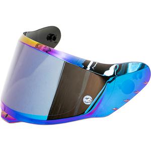 Plexi pre helmy na motorku Airoh GP800 / FIM irídiové zrkadlové