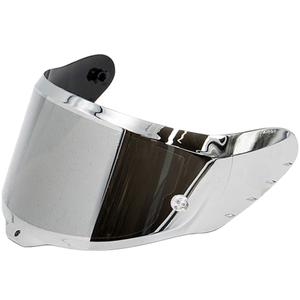 Plexi pre helmy na motorku Airoh GP800 / FIM strieborné zrkadlové