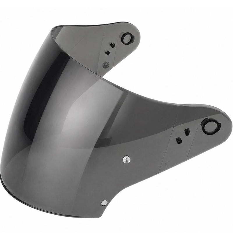 Plexi Scorpion KDF-25 pre prilby na motorku EXO-230/Z1 tmavo dymové