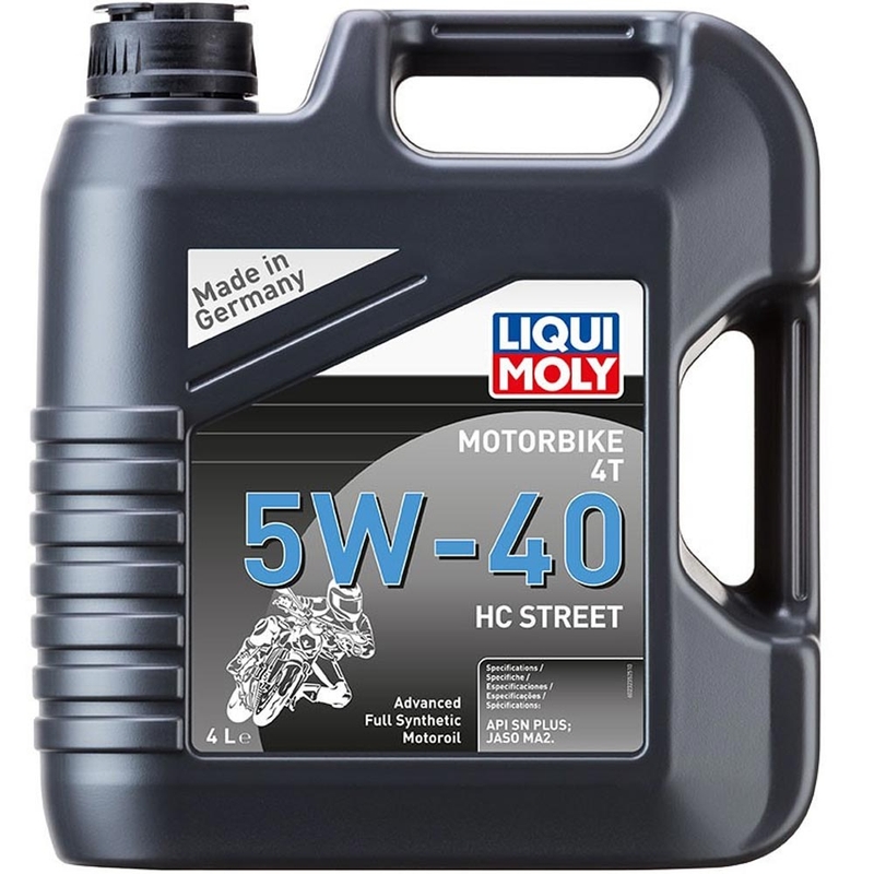 Syntetický motorový olej LIQUI MOLY Motorbike 4T 5W40 HC Street 4 l