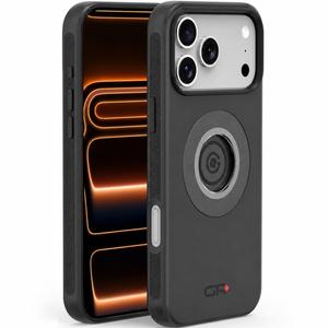 Rýchloupínací kryt na telefón pre Apple iPhone 17 Pro Max GRxplore čierny