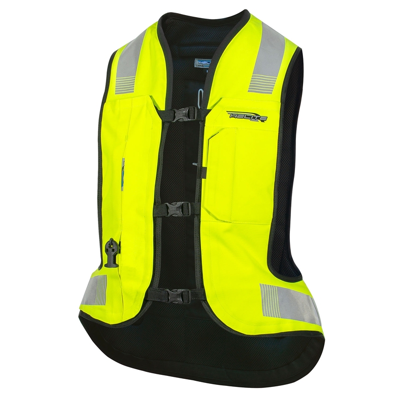 Airbagová vesta HELITE Turtle 2 fluo žltá