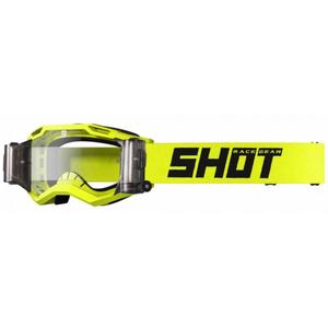 Motokrosové okuliare Shot Assault 2.0 Solid Roll-Off fluo žlté