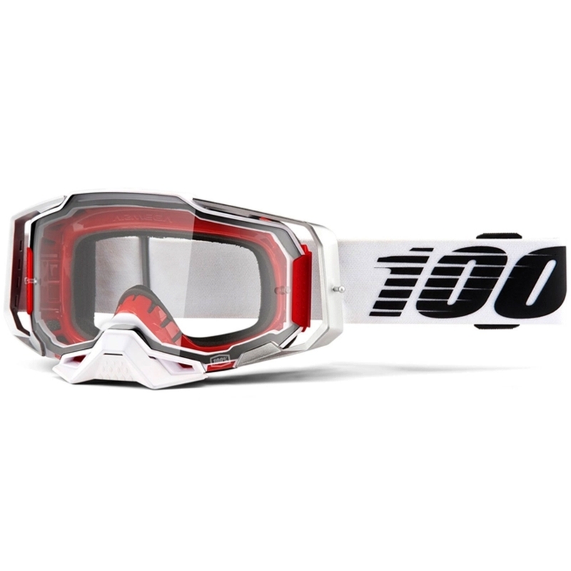 Motokrosové okuliare 100% ARMEGA Lightsaber (číre plexi)