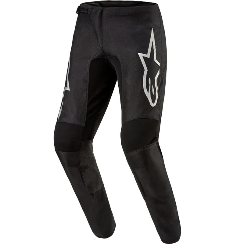 Motokrosové nohavice Alpinestars Fluid Graphite čierno-strieborné
